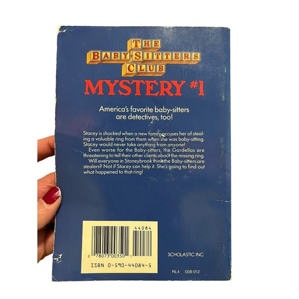 The Baby Sitters Club Mystery #1 Stacey and the Missing Ring  Ann M. Martin‎